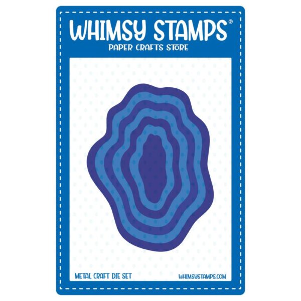 Troquel Wavy Nested. Whimsy stamps