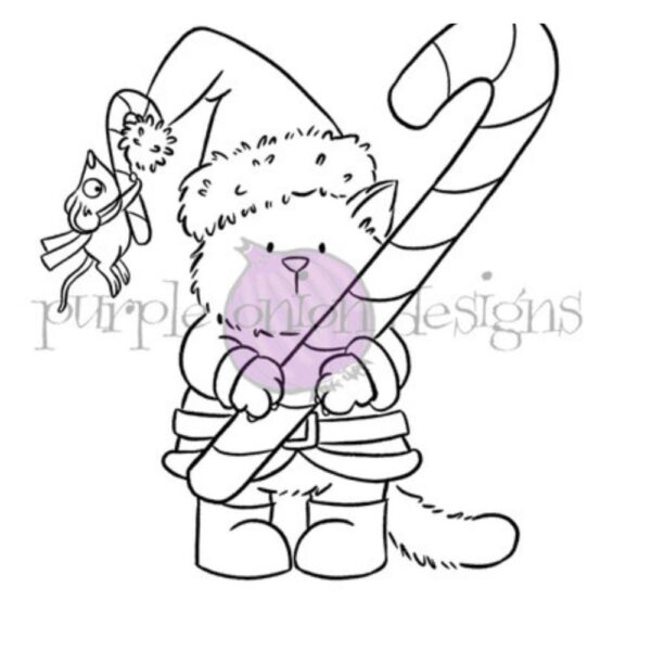 Sello Tofu Candy Cane Wishes - Chilliezgraphy. Purple onion designs