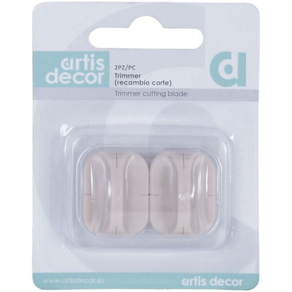 Cuchillas color rosa Artis Decor compatible con cizallas tipo Essentials