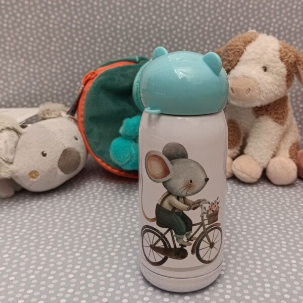 Termo infantil de osito. Ratón