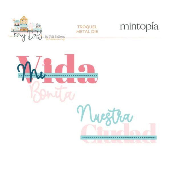 Troquel Nuestra ciudad My day en la city. Mintopia