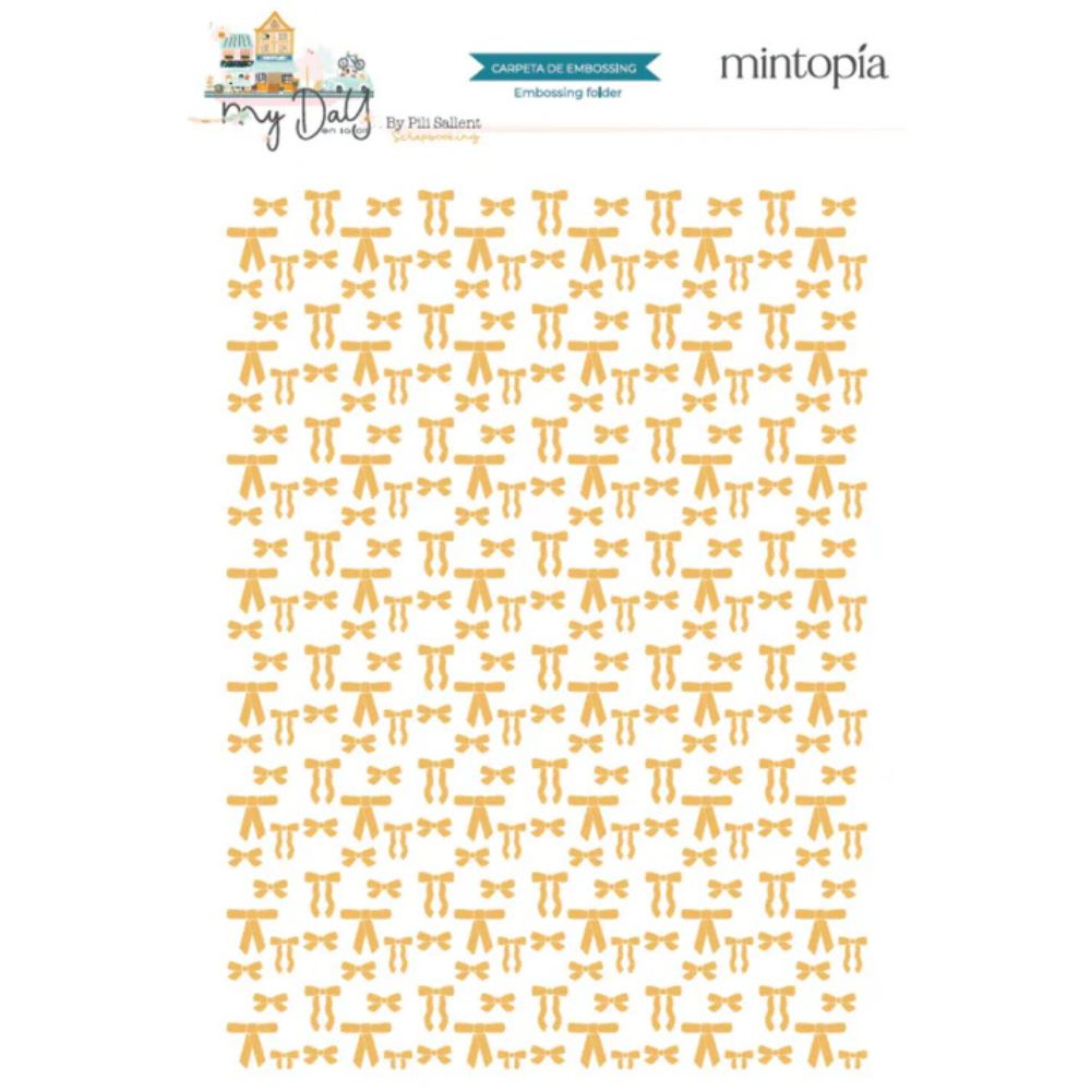 Carpeta de embossing Lacitos My day en la city. Mintopia 1 Carpeta de embossing Lacitos My day en la city. Mintopia