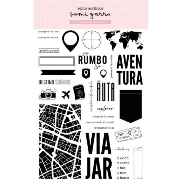 Sello Viajar. Sami Garra