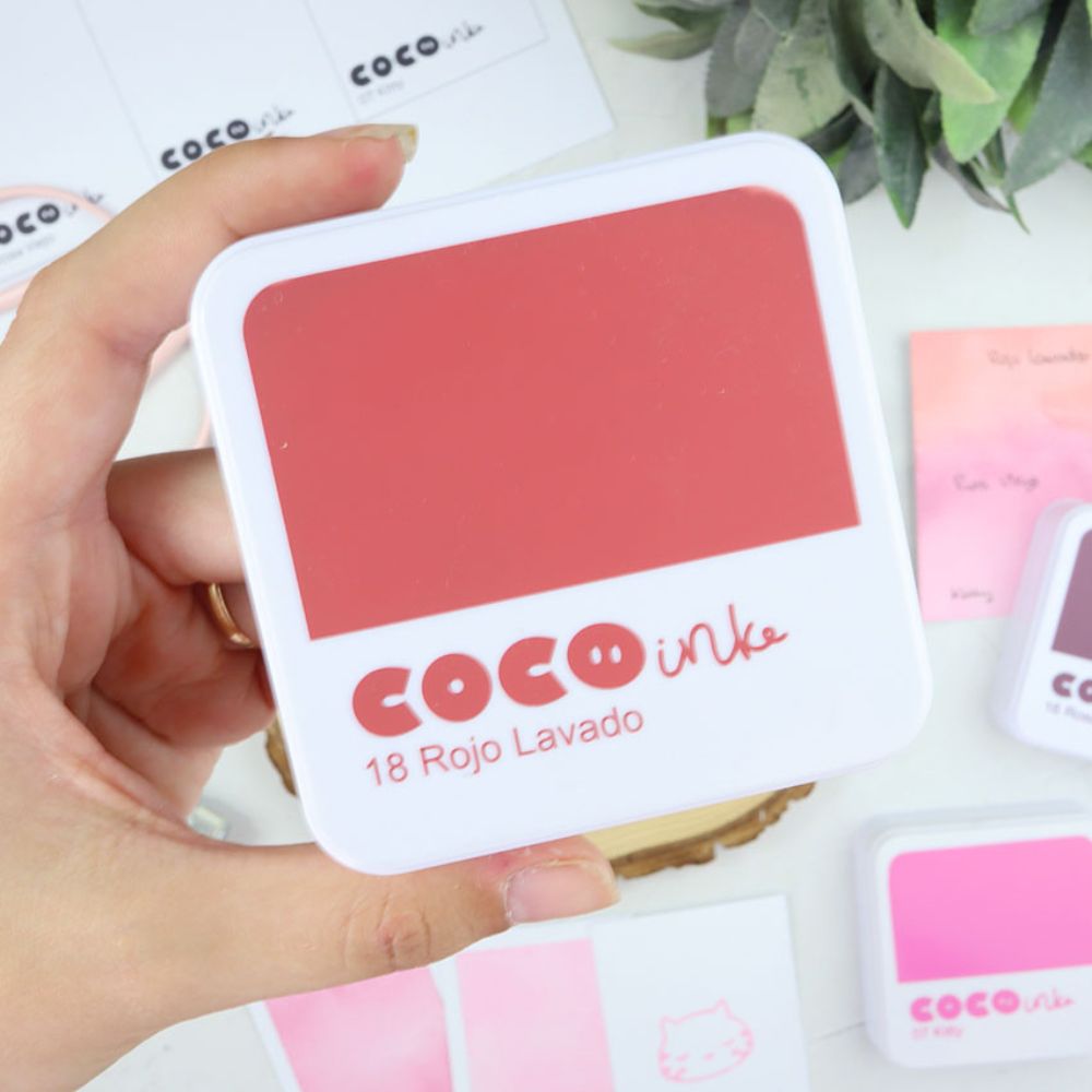 Tinta Rojo Lavado de COCOink. Alúa Cid 1 Tinta Rojo Lavado de COCOink. Alúa Cid