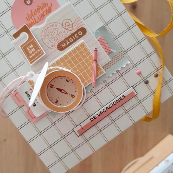 Taller Álbum y caja, Lola Scrap