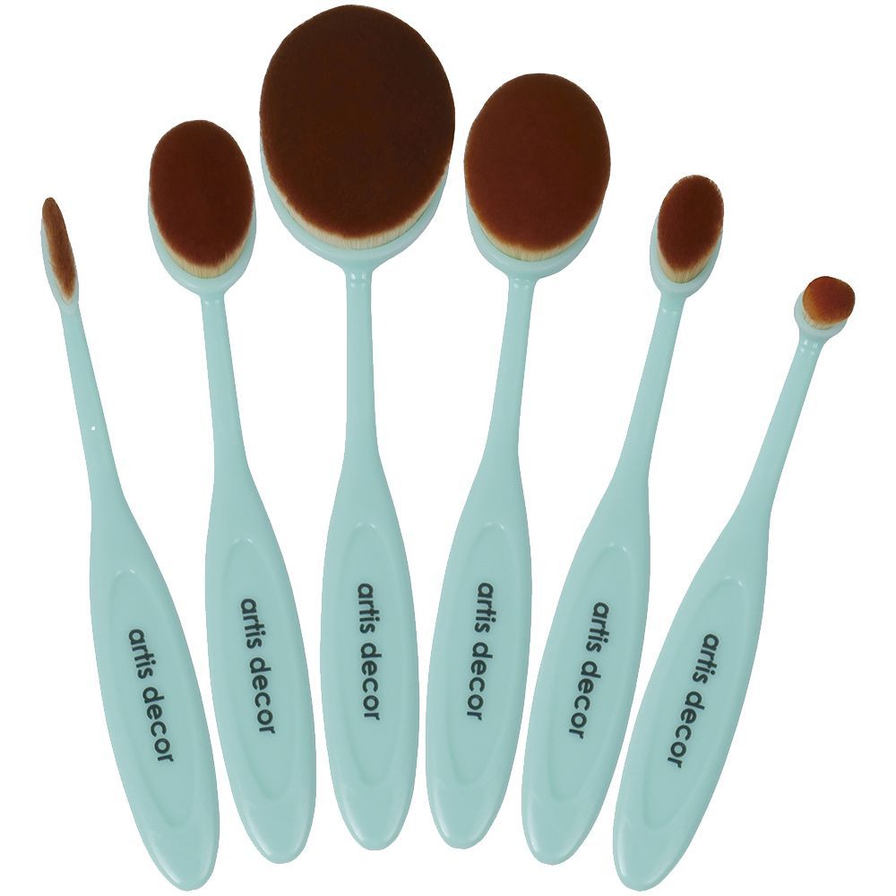 Set 6 brochas para Mix Media Artis Decor 1 Set 6 brochas para Mix Media Artis Decor